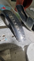 Front carbon fender